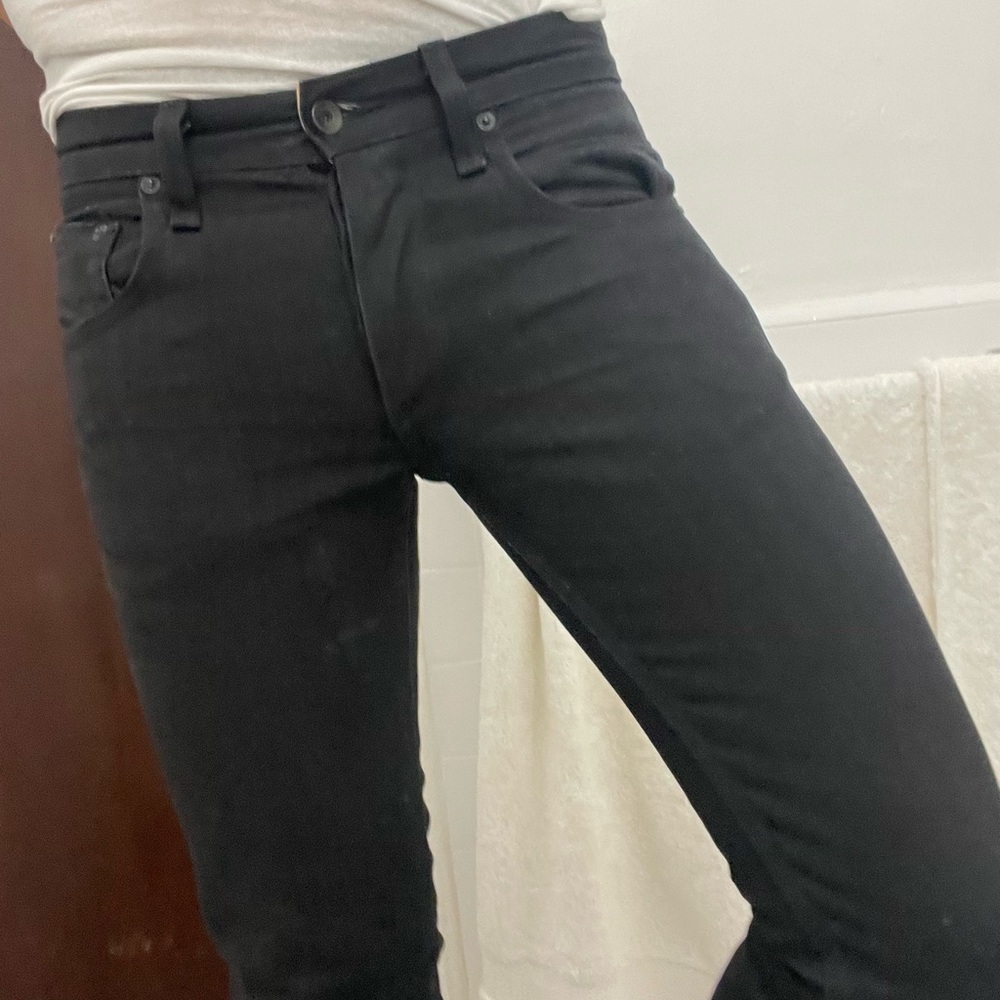 Rag and Bone black men’s skinny jeans